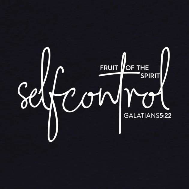 Self-Control Fruit of the Spirit Christian T-Shirt, T-Shirt, Faith-based Apparel, Women's, Men's, Unisex, Hoodies, Sweatshirts by authorytees